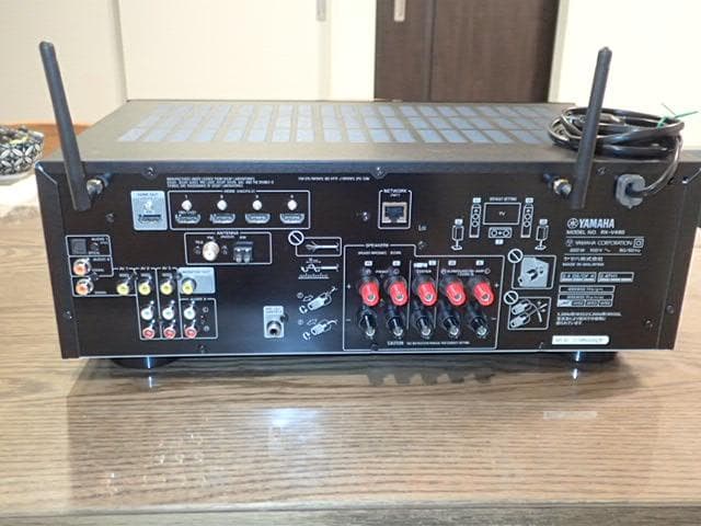 YAMAHA RX-V485 AVアンプ　超美品　快調　よい音、使い勝手