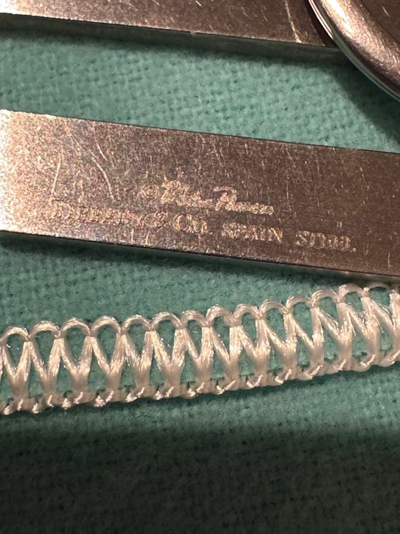 ティファニー パロマピカソ STEEL キーリング キーホルダー 美品　希少