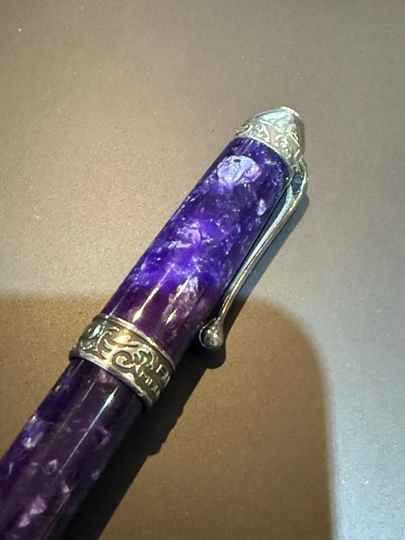 アウロラ万年筆　オチェアーノ・インディアーノ　F