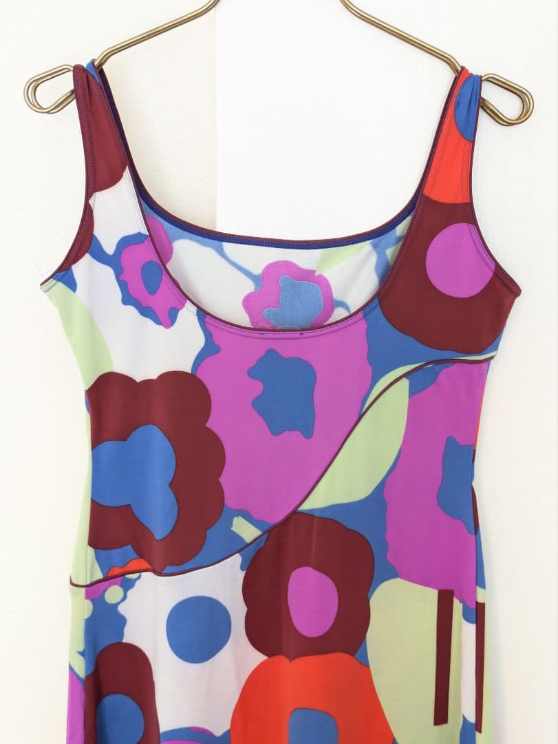 【美品】CHANEL シャネル ワンピース フラワープリント L相当