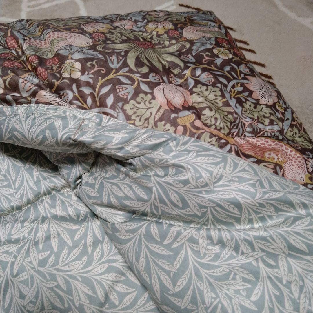 西川羽毛ハーフケット（日本製）