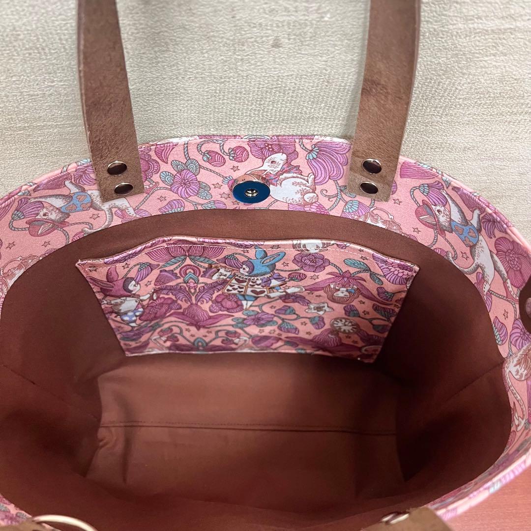 ジョリーフルール　マイリトルテイラー　名古屋イベント　牛革持ち手ミニトート　⑥