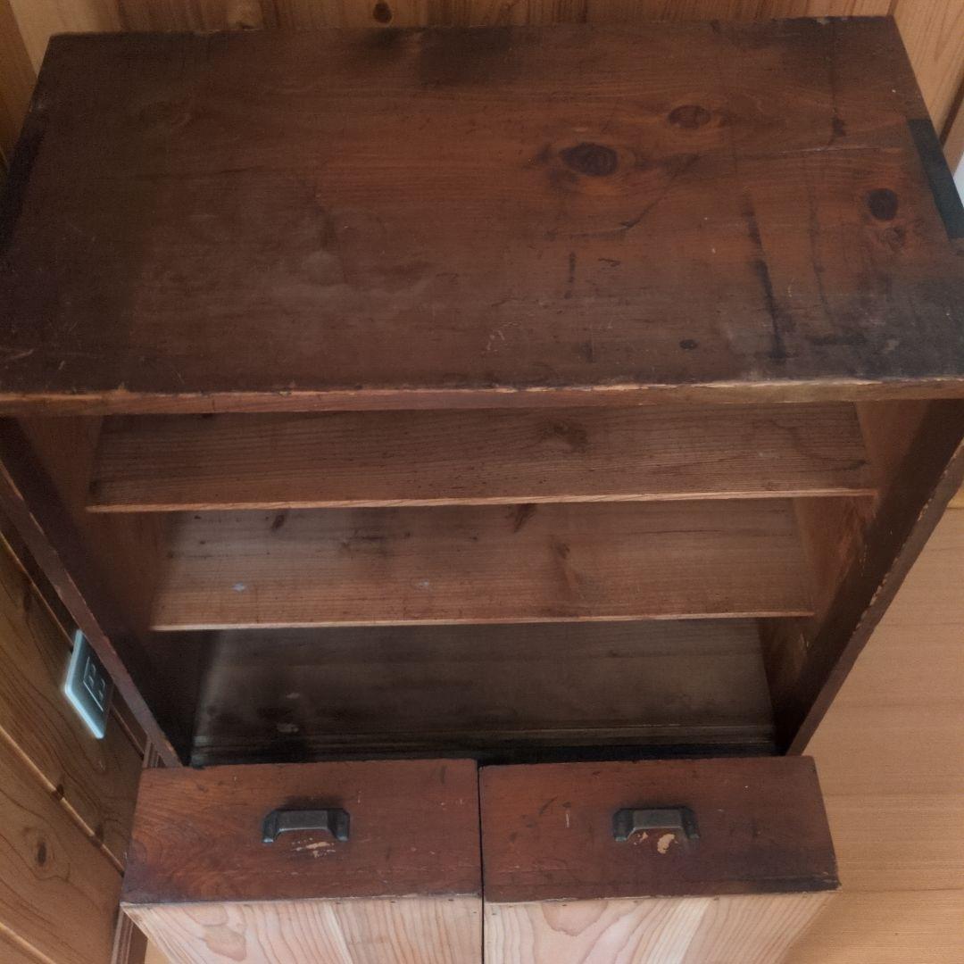 木製棚　古家具　アンティーク　ビンテージ