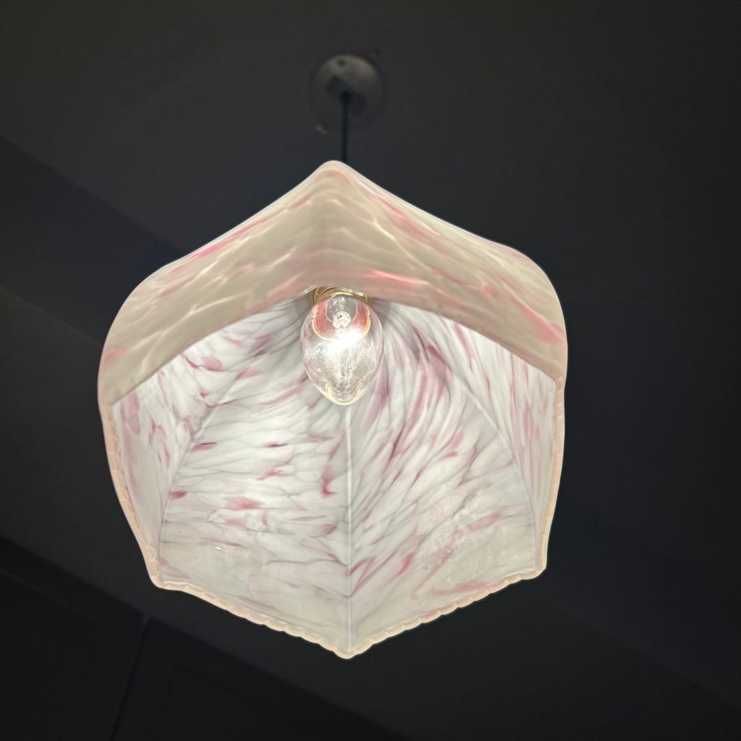 ガラスシェード ランプ ランプシェード 吊り下げランプ