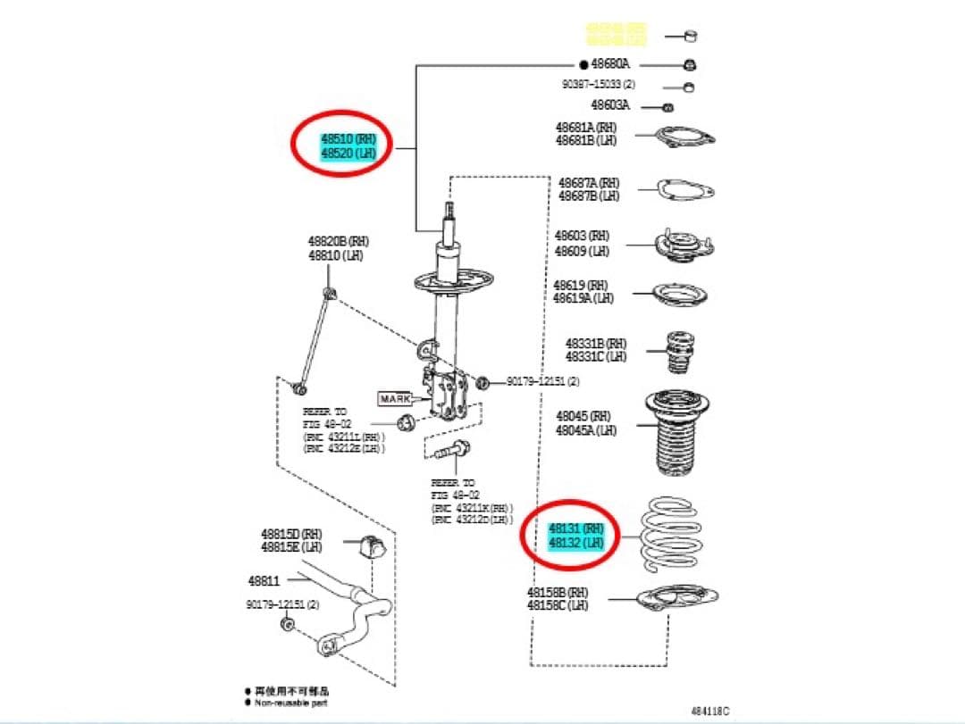 す*め様 AGH30アルファード純正サスペンション激安