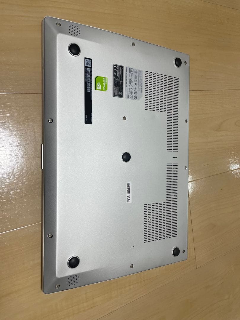 Windowsノート本体 MSI PS42 8RB i5 8GB SSD 256GB GPU MX150
