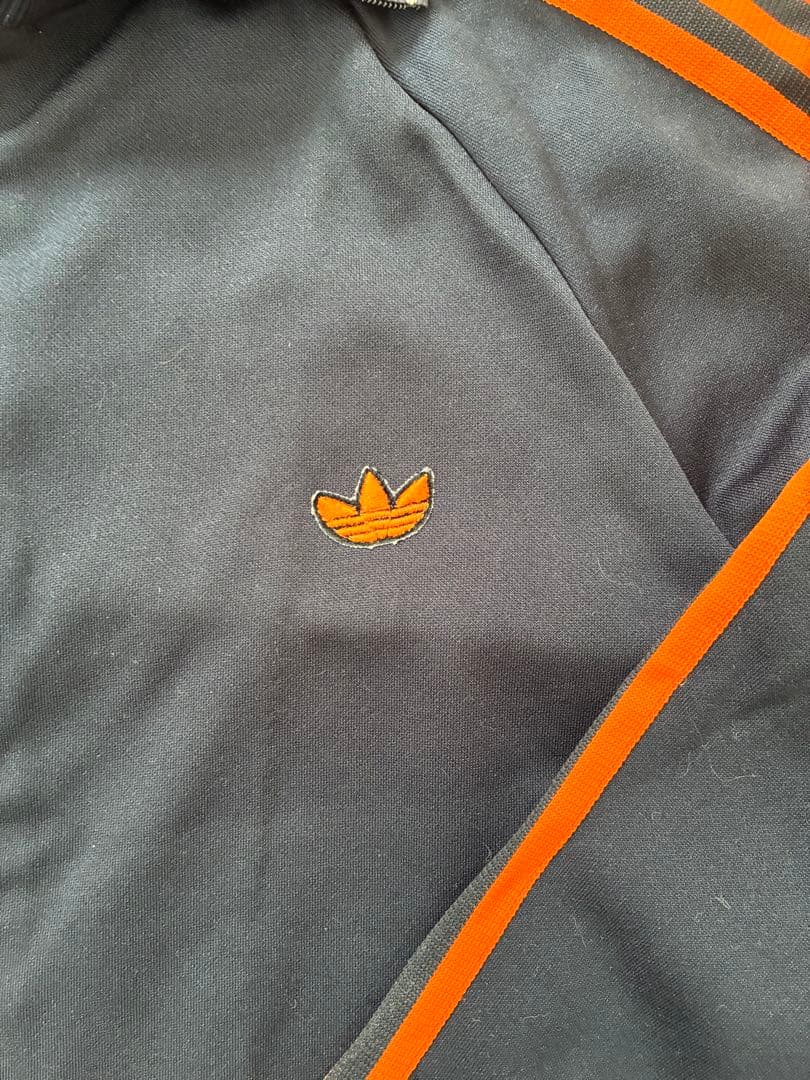80s adidasジャージ トラックジャケット トレフォイルデサント製 4号
