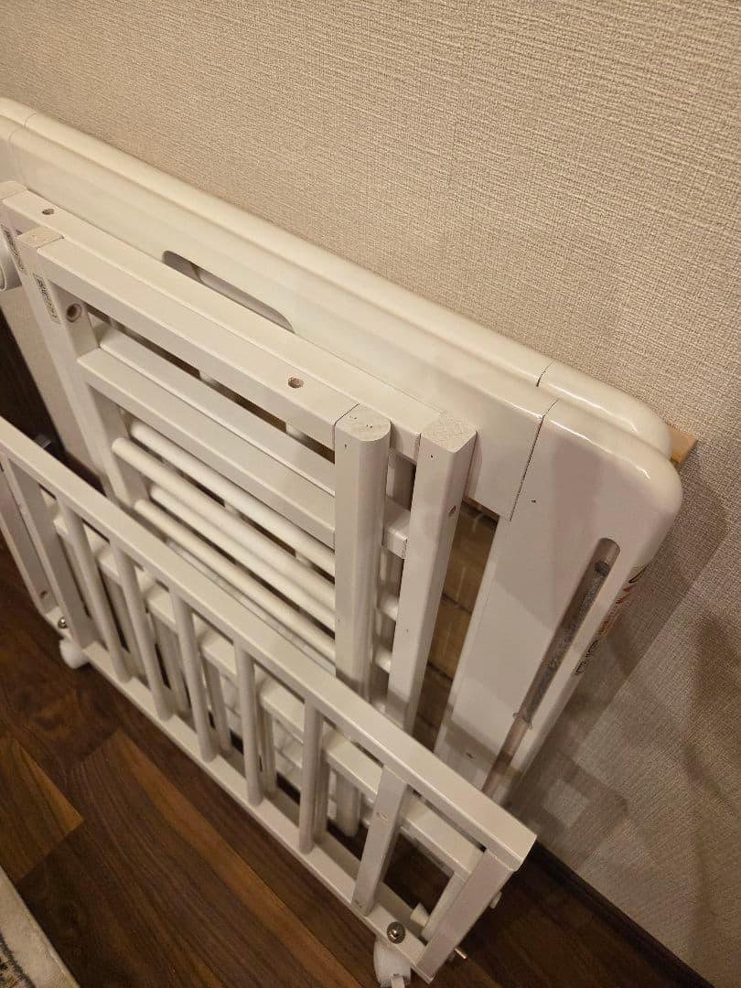 カトージ　ミニミニベビーベッドⅡ ホワイト　美品　新生児〜1歳