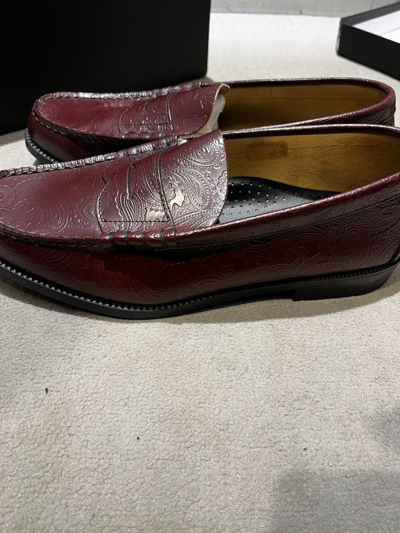 kenford fine shoes embossed loafers限定カラー