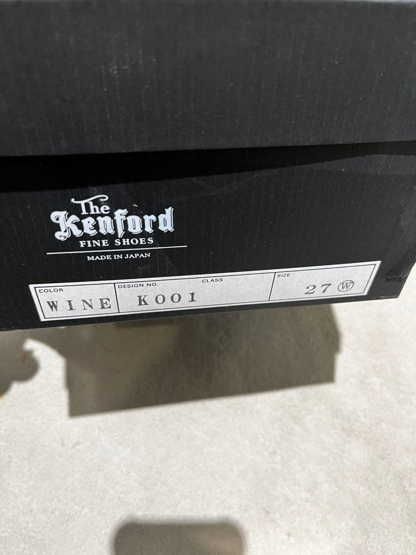 kenford fine shoes embossed loafers限定カラー