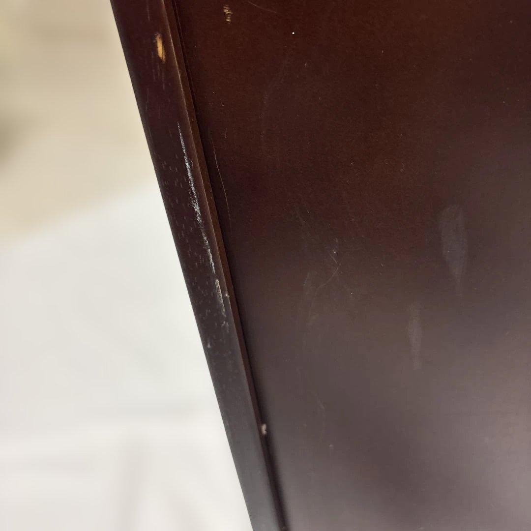 木製 多段チェスト 10段 ダークブラウン 収納家具 小引き出し 整理棚