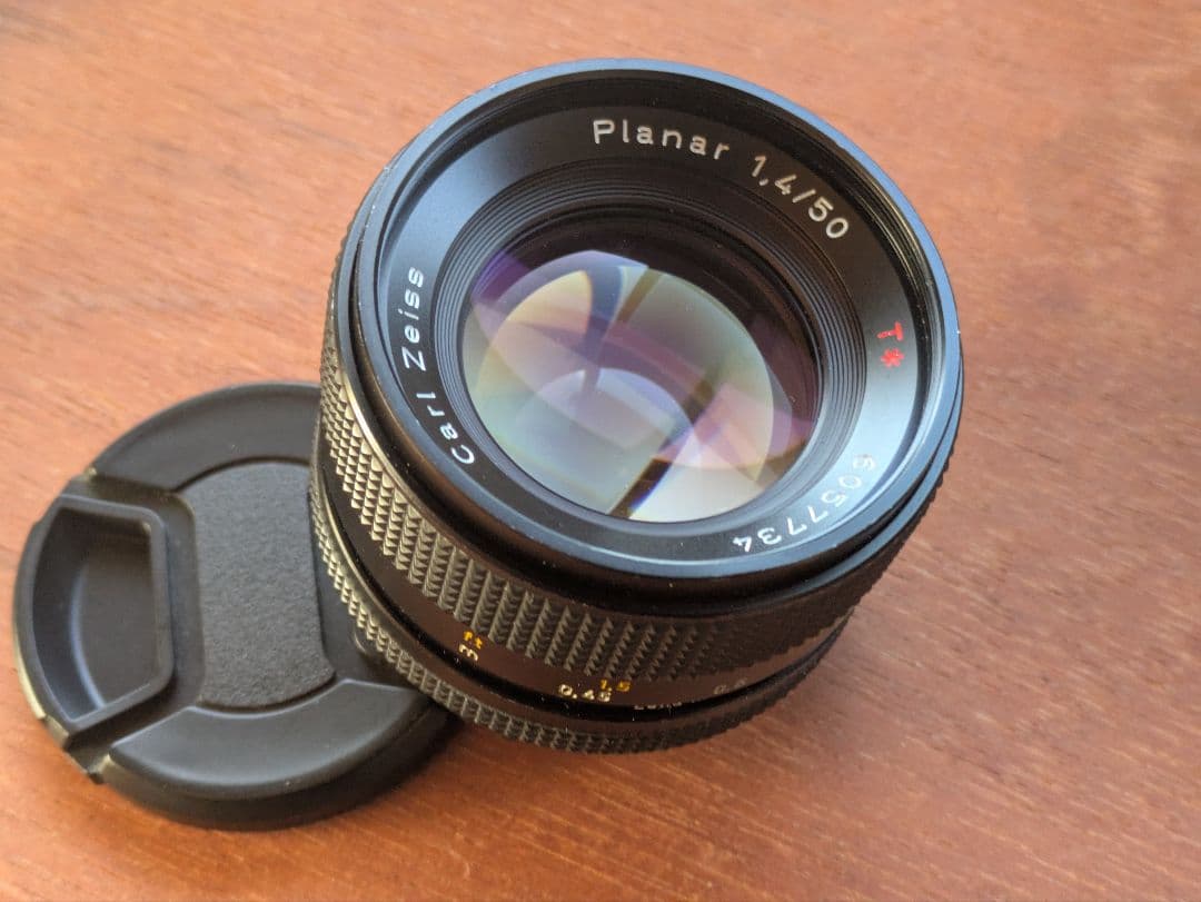 レンズ(単焦点) CONTAX Carl Zeiss Planar 50mm f1.4 AEJ