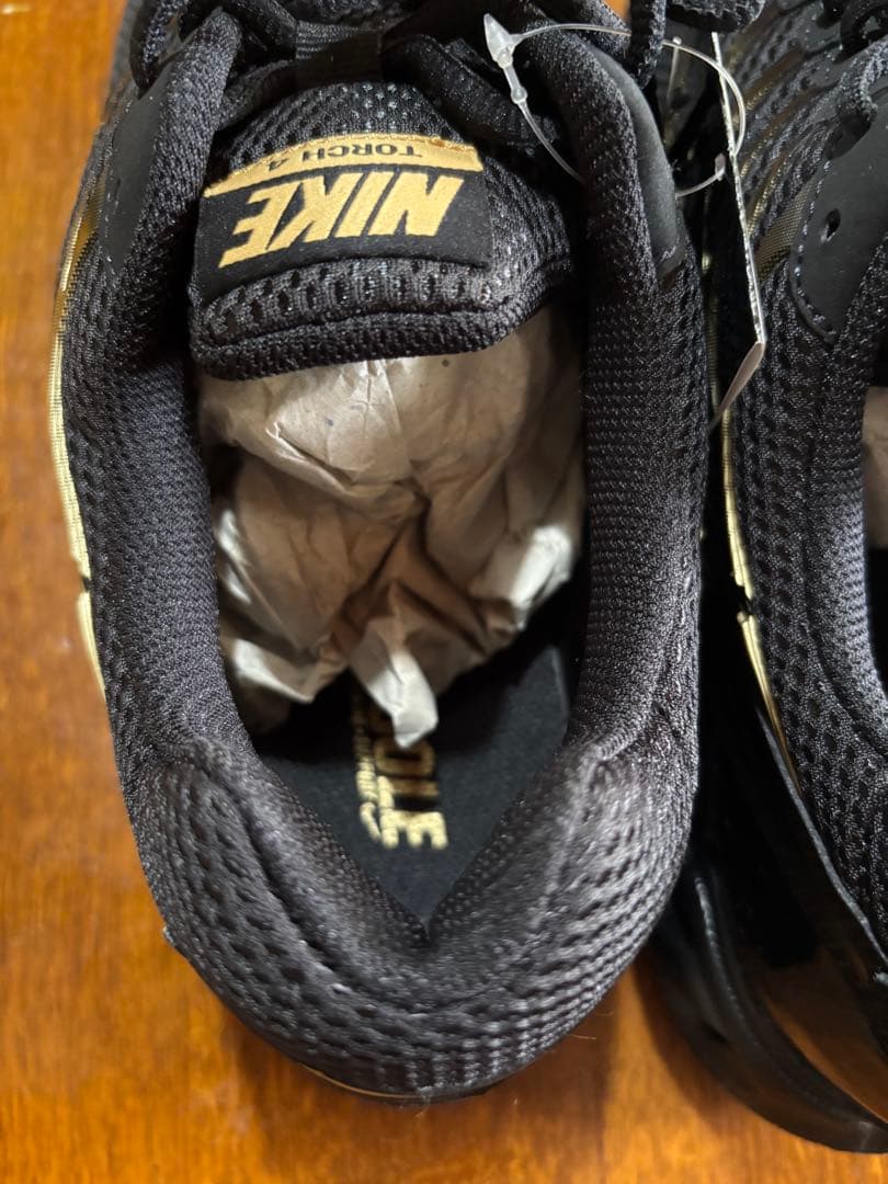 NIKE TORCH 4 ブラック/ゴールド 箱付き