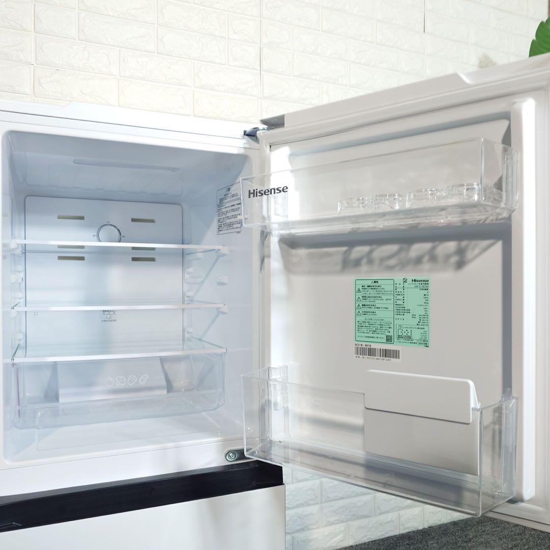 Hisense 生活家電 2点セット 冷蔵庫 洗濯機 高年式 1人暮し B053