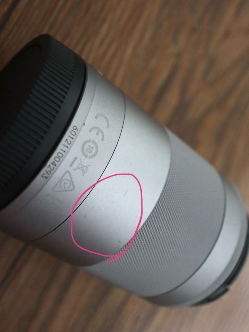 Canon EF-M 55-200mm F4.5-6.3 シルバー 望遠レンズ