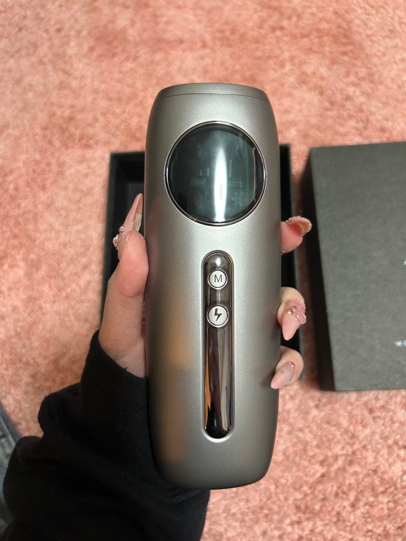 Noend ノーエンド コードレス脱毛器 Wクーリングフォト スキンケアデバイス