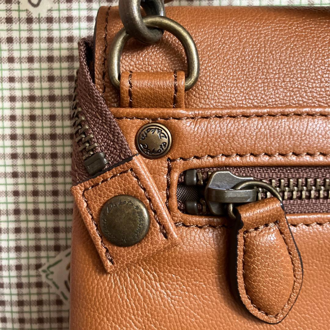 未使用 Dakota お財布ショルダーバッグ ブラウン