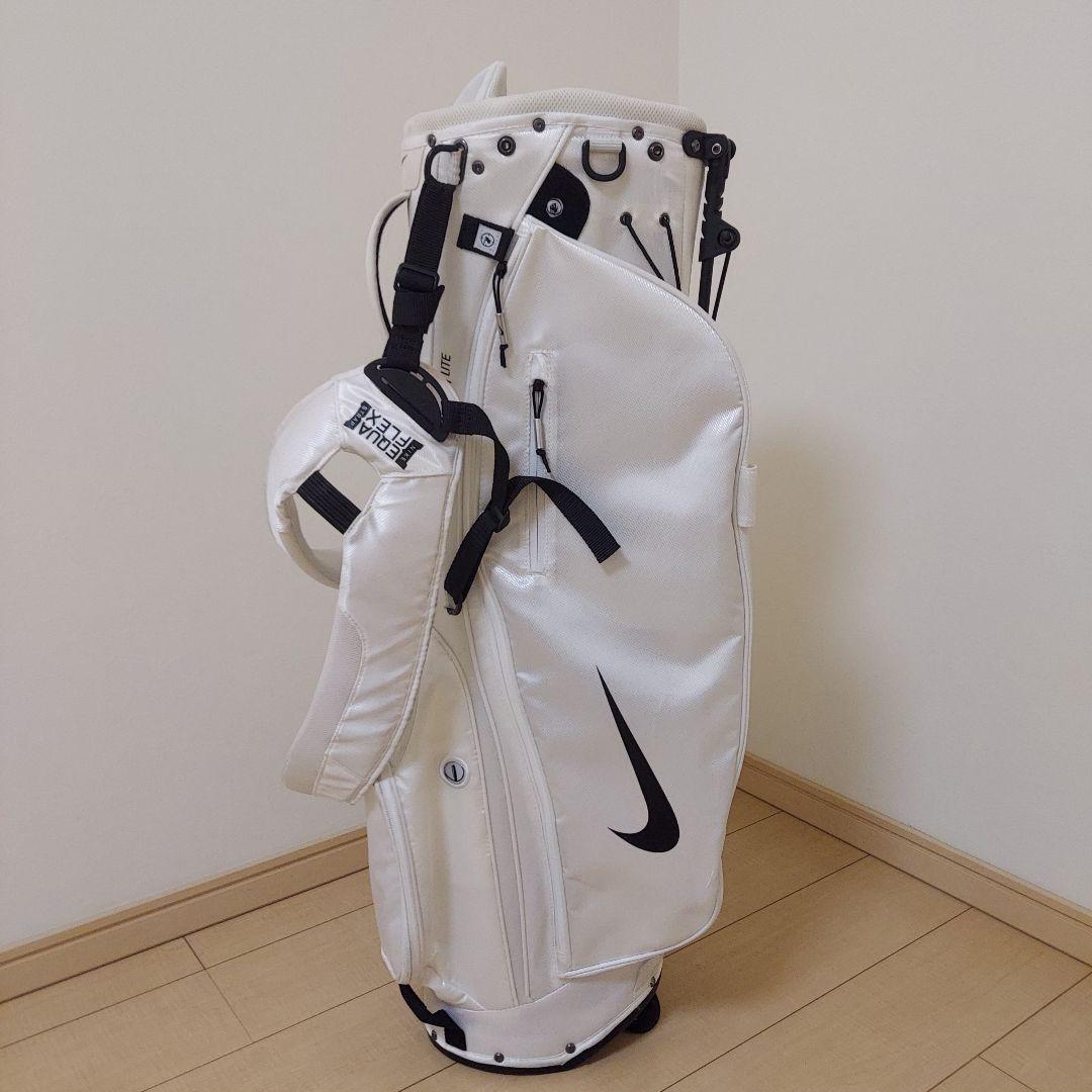 NIKE ナイキ キャディバック 軽量 スタンド WH ★希少モデル★美品