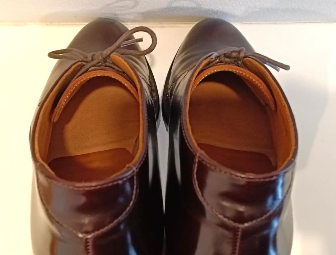 【美品】リーガル　24cm 茶　REGAL 冬靴　冬底　革靴　チャッカブーツ