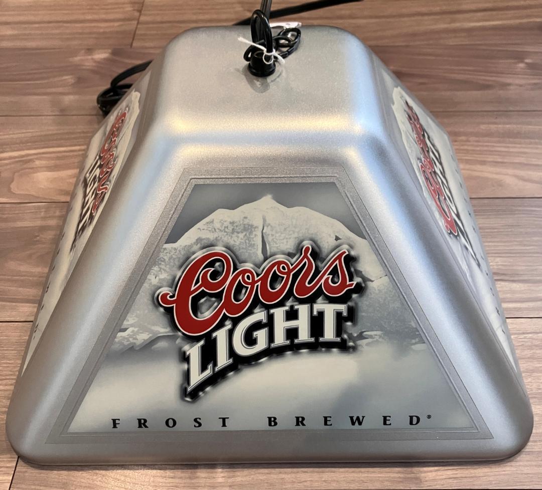 Coors Light ランプ 2002年 プールバーライト Bud Light