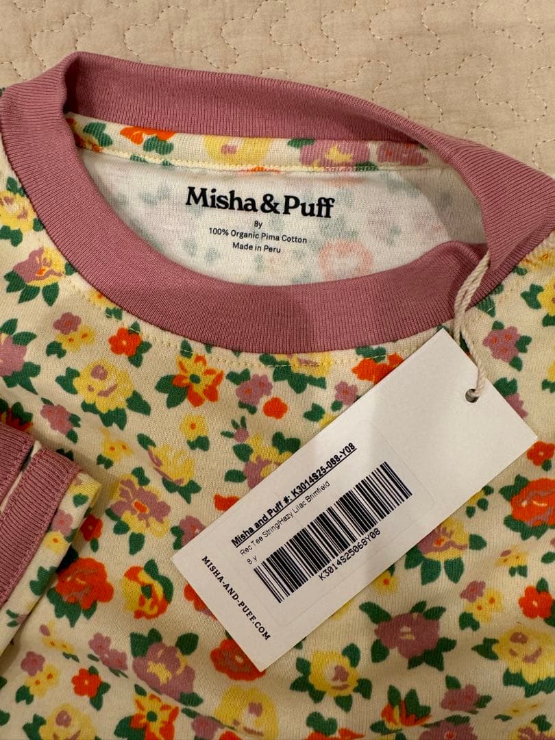 Misha & Puff Rec Tee 花柄 Tシャツ　8y