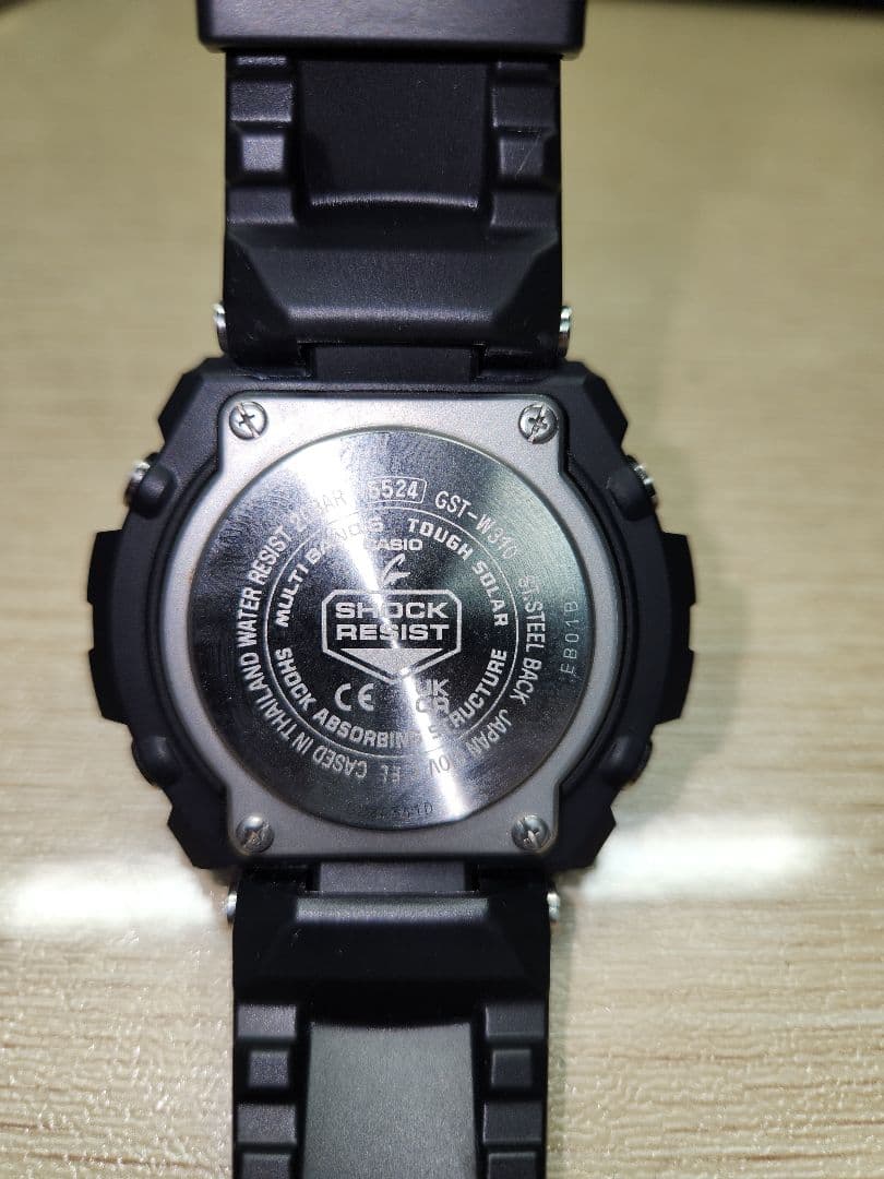 【売り切り早い者勝ち】G-STEELE GST-W310　メンズ　電波ソーラー