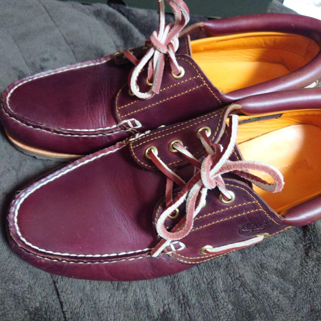 ティンバーランド 27cm 3eye スリーアイ バーガンディ