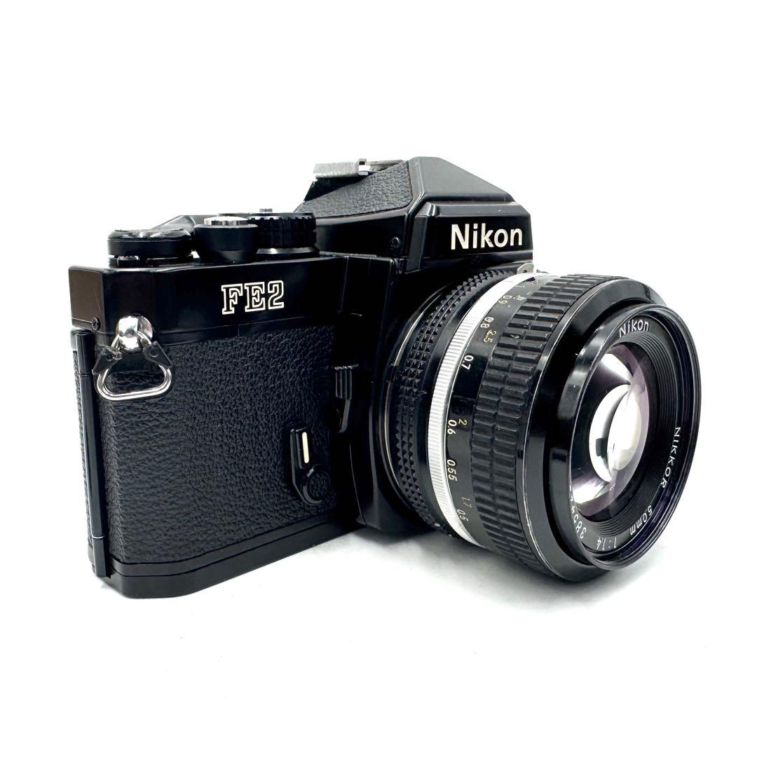 ❁動作良好❁Nikon ニコン FE2 ai 50mm f1.4 ブラック