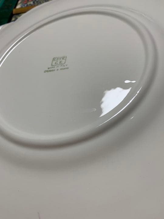 イタリア製セラミカエステンシの絵皿