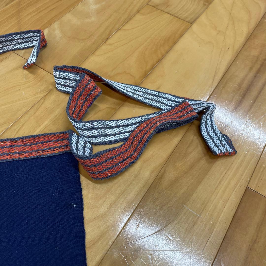 名城ソース エプロン ネイビーブルー