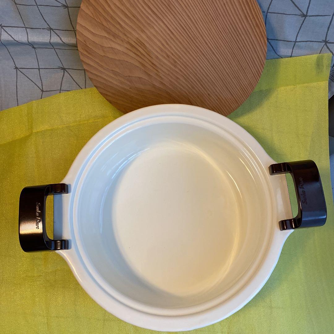 昭和レトロ　ホーロー　花柄おでん鍋