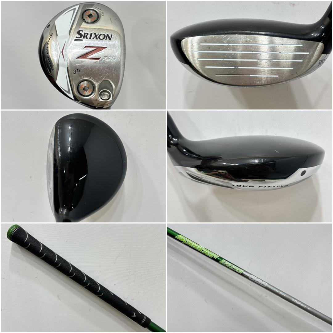 メンズ右利き初心者用　スリクソン　クリーブランド　ゴルフクラブセット　W2686