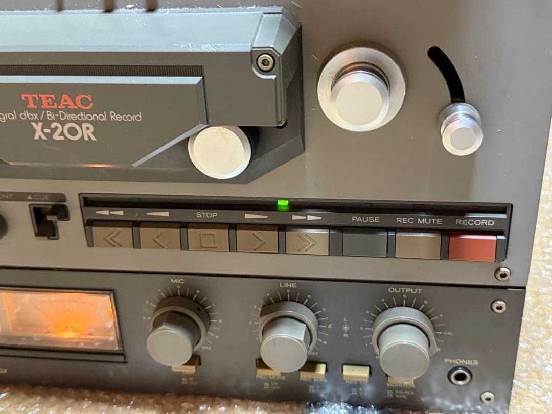 【ジャンク品】 TEAC X-20R dbx搭載オープンリールテープデッキ