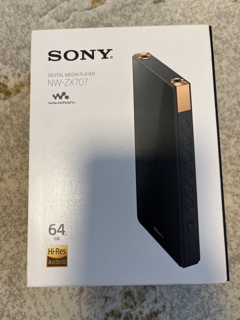SONY NW-ZX707 デジタルオーディオプレーヤー 64GB ＋純正ケース