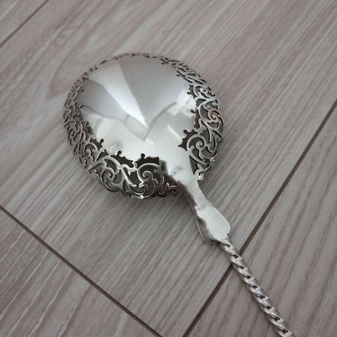 純銀アンティーク　サーバースプーン