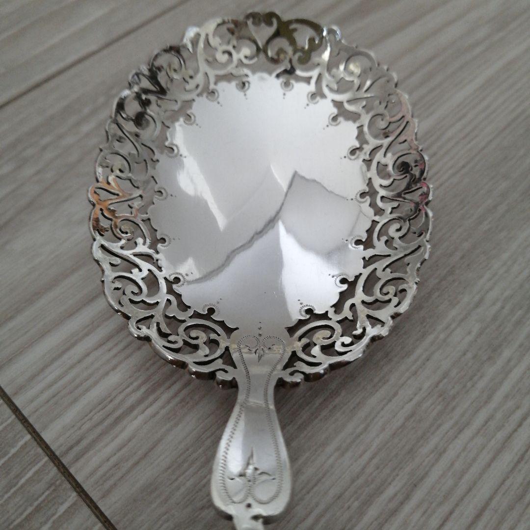 純銀アンティーク　サーバースプーン