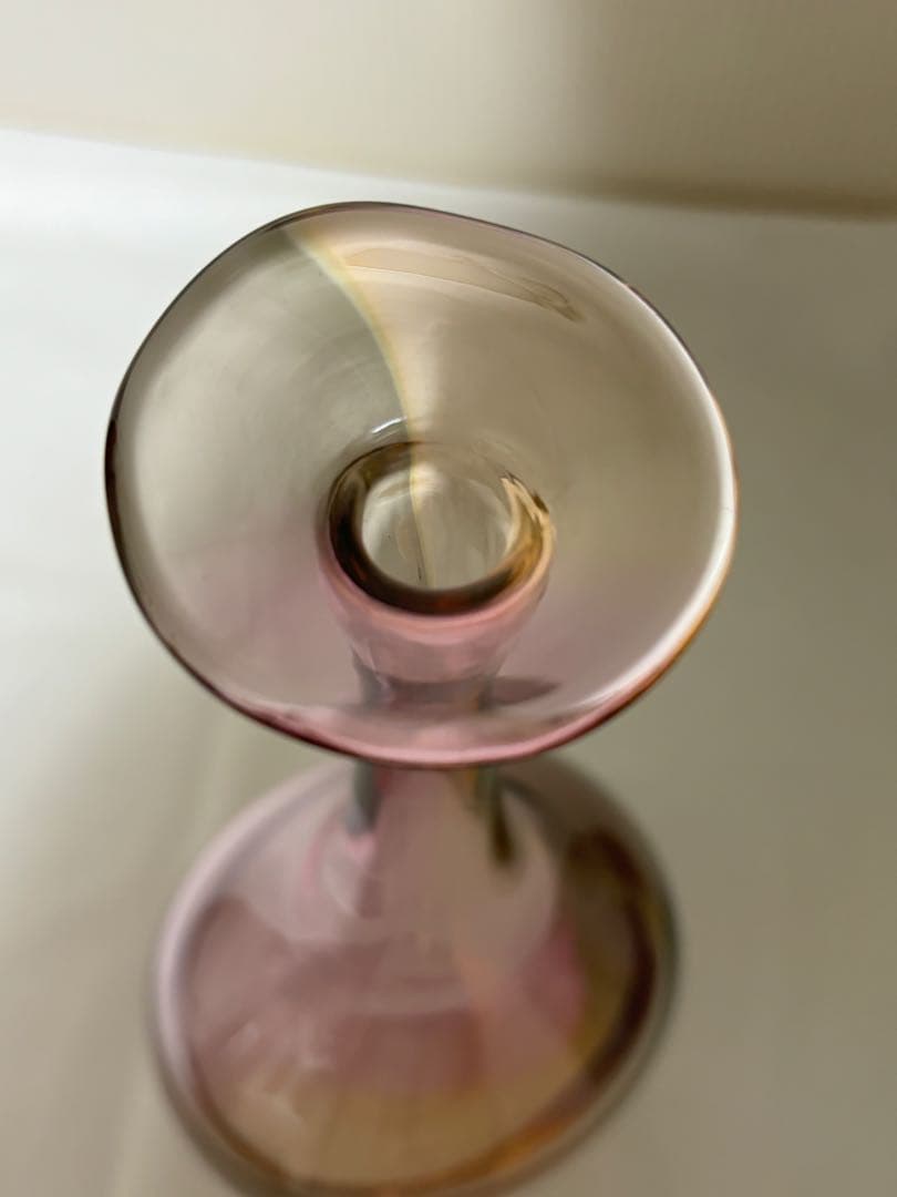 kiri様　コスタボタ　ピンクグラデーションガラスボトル