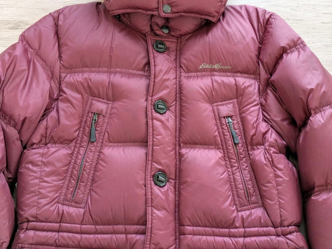 美品 Eddie Bauer エディバウアー 900フィルパワー 極暖軽量ダウン