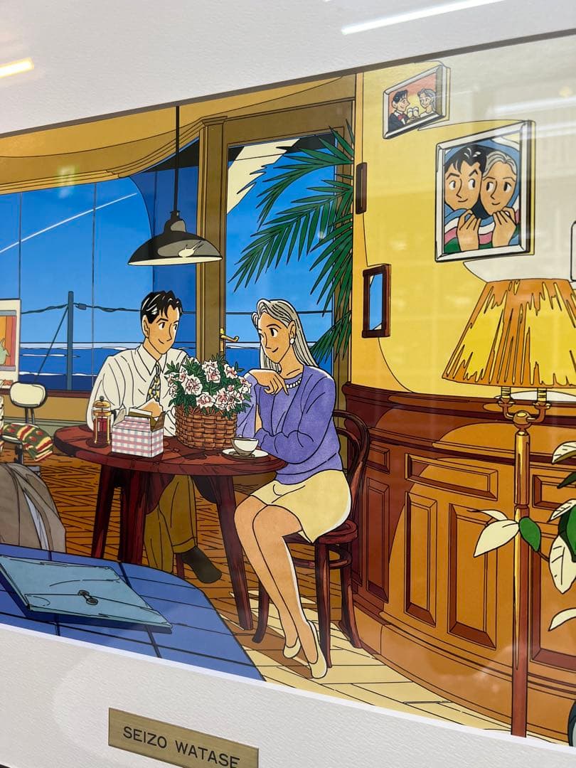 わたせせいぞう 「アザレアの風より緩やかに」アートポスター