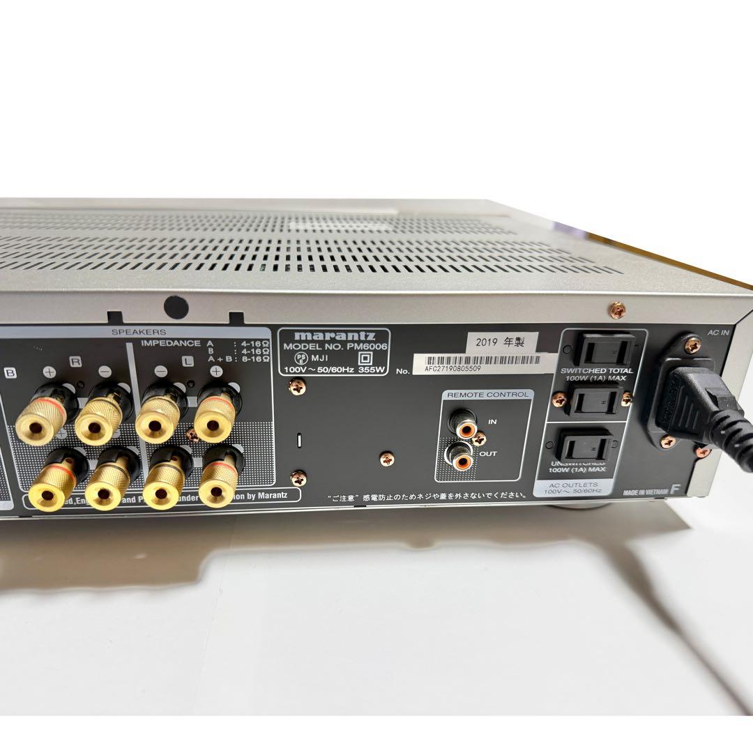 marantz MODEL NO. PM6006 2019年製