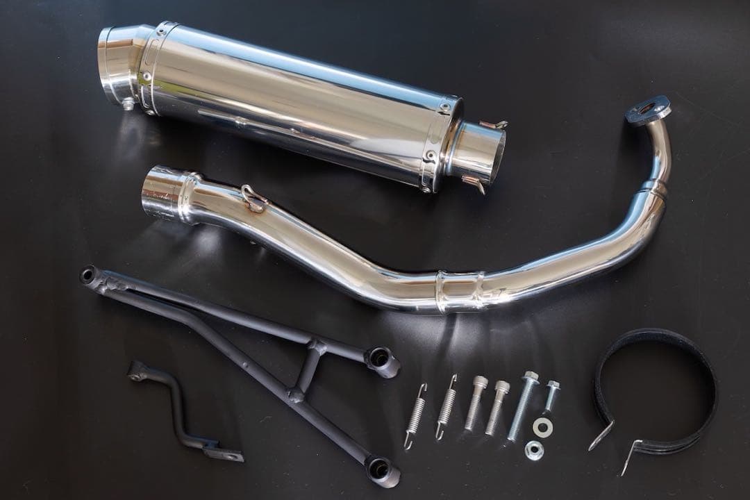 専用HMS ホンダズーマー50 AF58 ステンレスＲ300 マフラー