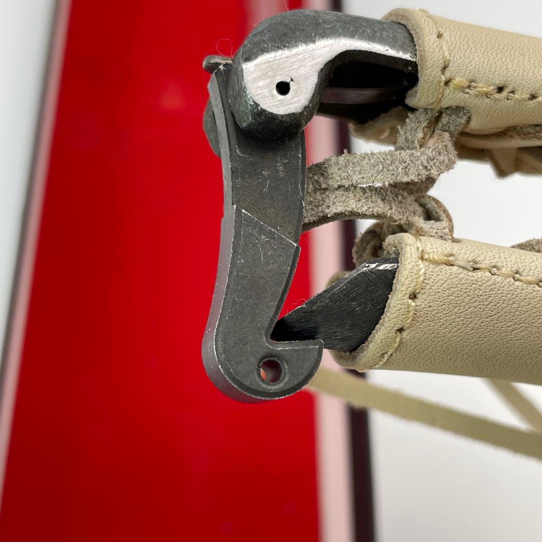 【M38】本革巻　おの義刃物　双刃型　両刃芽切鋏　8インチ　剪定鋏