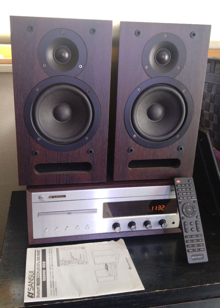 b*q様 SANSUI ミニコンポ SMC-500BT　ジャンク品
