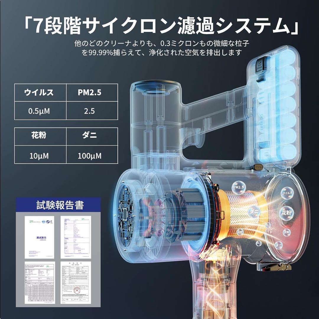 掃除機 コードレス 2026業界注目! 吸引力AI調整! 先行発売