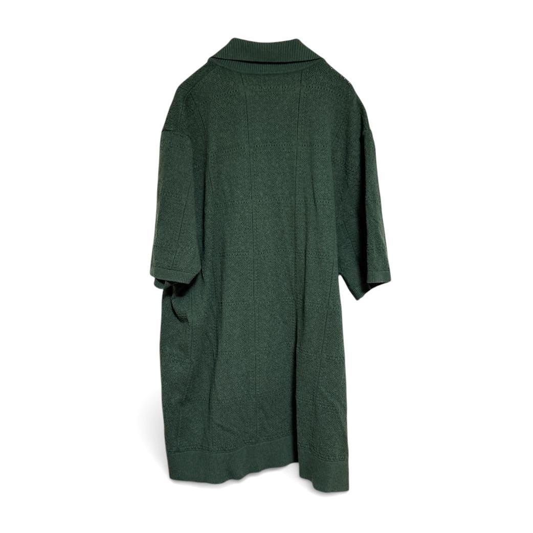 MALBON GOLF RESORT クロシェ ポロシャツ 半袖