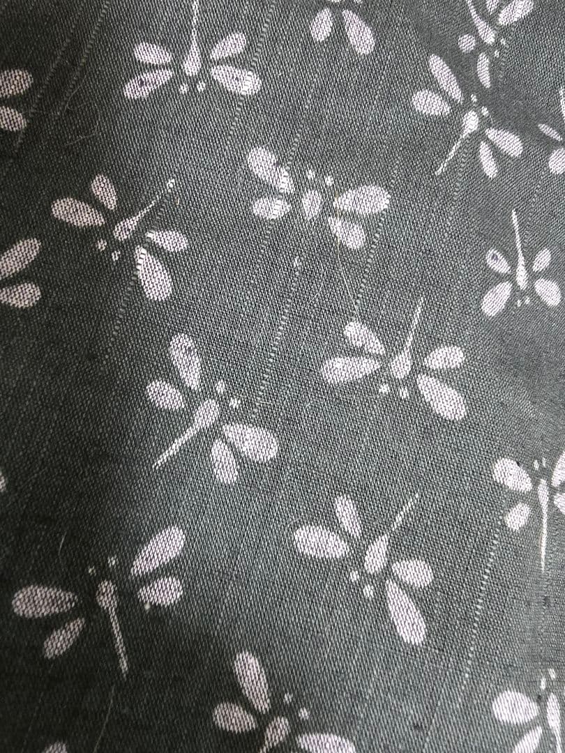 ★売り切り!! 竺仙日本橋 紬小紋蜻蛉柄浴衣 Mサイズ