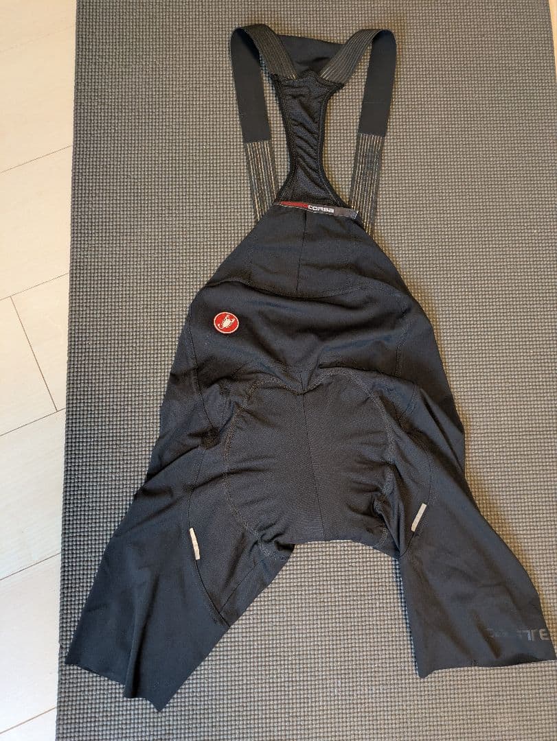 CASTELLI　FREE AERO RC BIBSHORTサイズLブラック