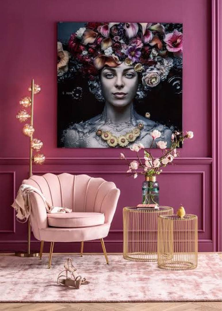 匿名発送・送料込み　定価10万！　高級家具　KARE ラグ　カーペット