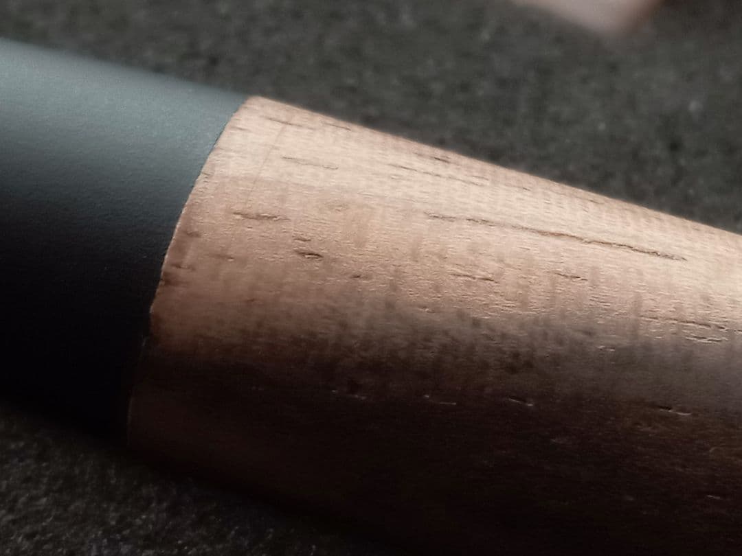 野原工芸　黒柿　シャープペンシル　シャーペン　銀金具