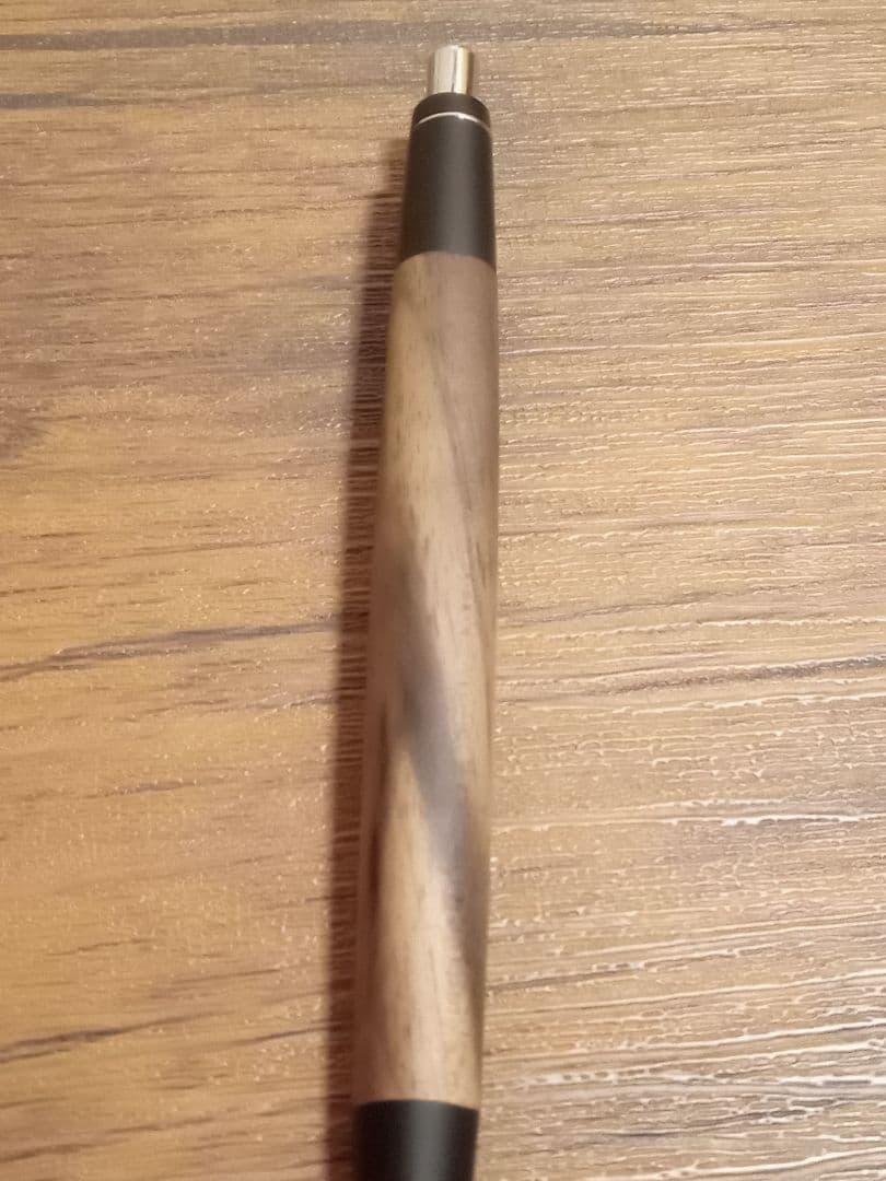 野原工芸　黒柿　シャープペンシル　シャーペン　銀金具